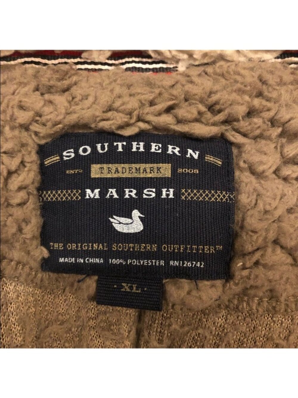 Southern Marsh Fuzzy Jacket - Picture 3 of 3